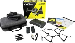 AMEWI 25363AMXFlight X4KPro Brushless-Drohne mit Kamera inkl. 2 Akkus