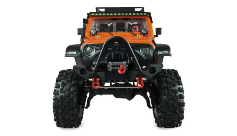 AMEWI 22656AMXRock Crosstrail Crawler 4WD 1:10 2.4GHz ARTR, orange metallic