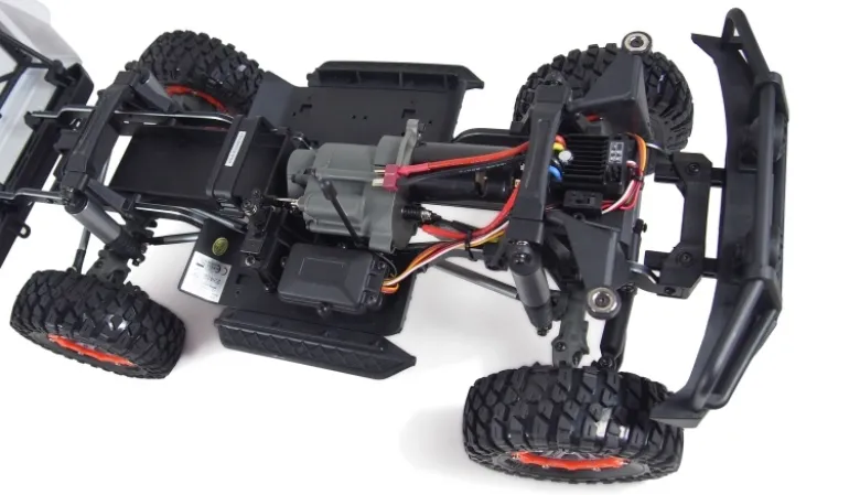 AMEWI 22433AMXRock RCX10B Scale Crawler Pick-Up 1:10, RTR grau Angebot des Monats auf basis Sherpa