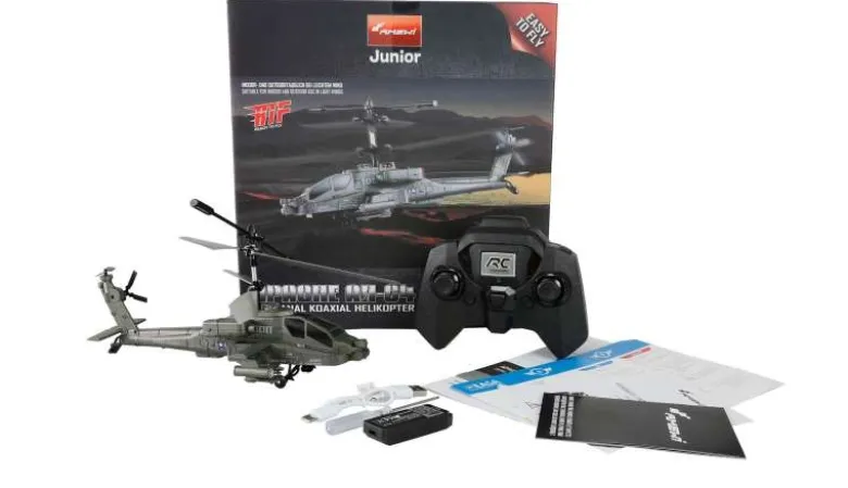 AMEWI 25350Apache AH-64 Helikopter Koaxial 3,5-Kanal RTF