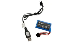 AMEWI 22672Baggerlader G1401E 2.4 GHz, 1:14 RTR - grün mit Licht & Sound