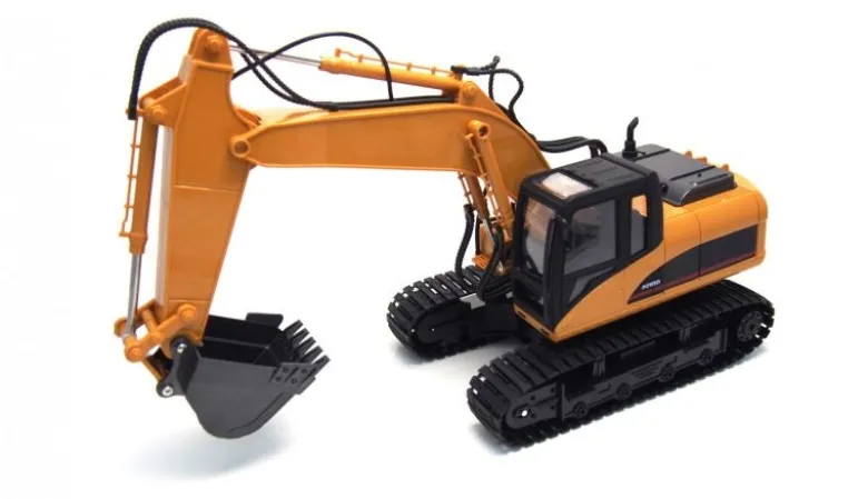 AMEWI 22307Bagger mit Metallschaufel Scale 1:14, 2,4GHz RTR