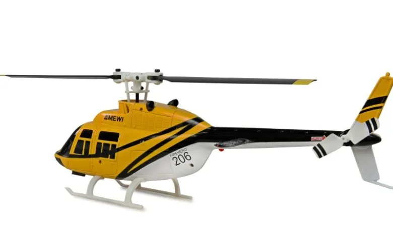 AMEWI 25358Bell 206 Jet Ranger Helikopter 4-Kanal 6G RTF