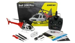 AMEWI 25351Bell 206 Pro Brushless CP-Helikopter 6G RTF