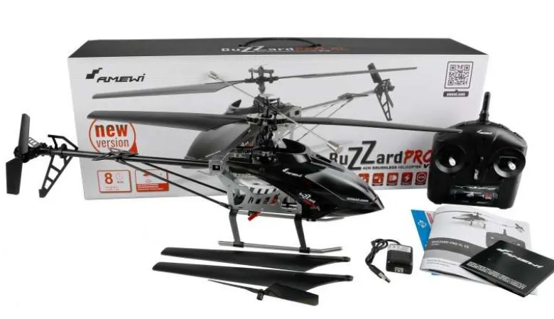 AMEWI 25190Buzzard Pro XL Helikopter V2 brushless 4-Kanal RTF