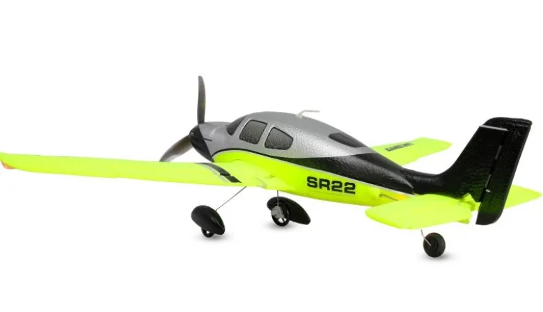 AMEWI 24151Cirrus SR22 brushless 520mm 4-Kanal 3D/6G RTF grün