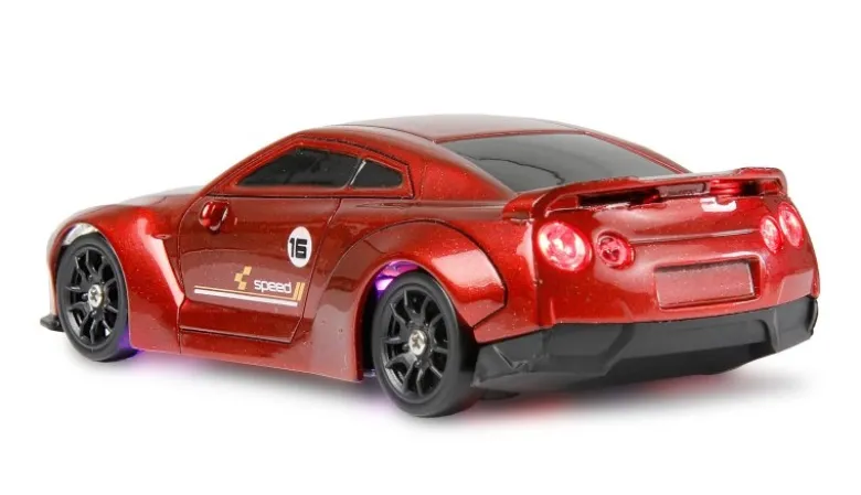 AMEWI 21138Drift Sport GTR mit Gyro 4WD 1:43 RTR rot