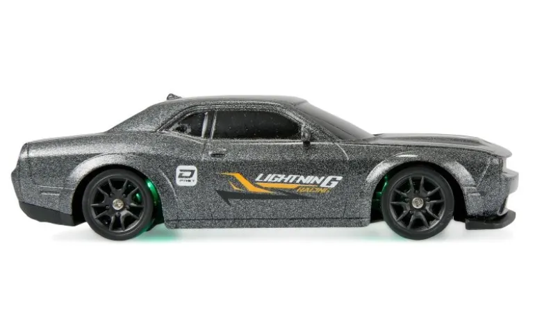 AMEWI 21137Drift Sport Muscle Car mit Gyro 4WD 1:43 RTR grau