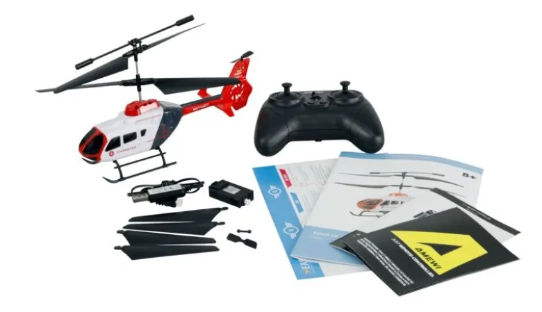 AMEWI 25370EC135 CX Johanniter Koaxial Hubschrauber 3-Kanal RTF