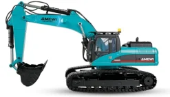 AMEWI 22748G705E Bagger Metall 1:14 RTR petrol