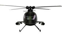 AMEWI 25353Hughes MD500 Helikopter Militär 4-Kanal 6G RTF, grau