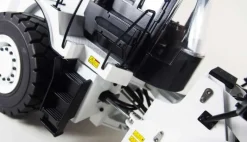 AMEWI 22541Hydraulik-Radlader G921H Vollmetall 1:16, RTR, weiß