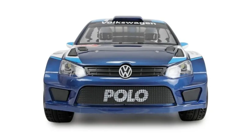 AMEWI 21143Hyper Go VW Polo WRC Rallye 4WD 1:7 ARTR MJX Brushless mit Gyro, 65km/h XT60