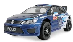 AMEWI 21143Hyper Go VW Polo WRC Rallye 4WD 1:7 ARTR MJX Brushless mit Gyro, 65km/h XT60