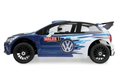 AMEWI 21142Hyper Go VW Polo WRC Rallye 4WD 1:7 RTR Akku/Lader MJX Brushless mit Gyro, 65km/h 4S Akku/Lader XT60