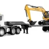 AMEWI 226732-in1 Tieflader/Bagger-Set, G836E/G041E 1:24 RTR