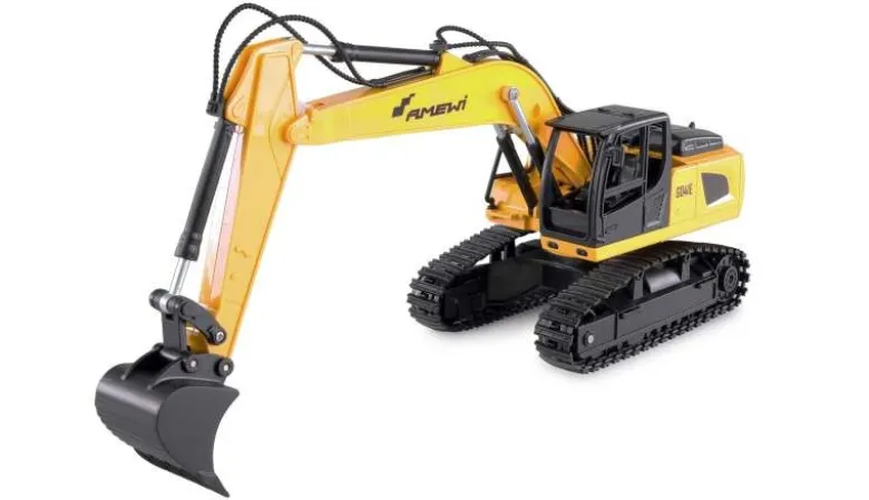 AMEWI 226732-in1 Tieflader/Bagger-Set, G836E/G041E 1:24 RTR