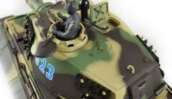 AMEWI 23110Königstiger Henschelturm 1:16 professional line IR/BB Rauch & Sound, 2,4 GHz RTR