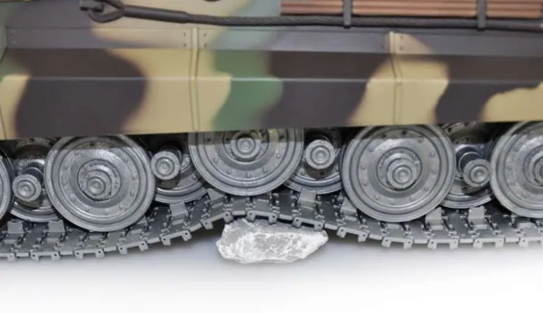 AMEWI 23110Königstiger Henschelturm 1:16 professional line IR/BB Rauch & Sound, 2,4 GHz RTR