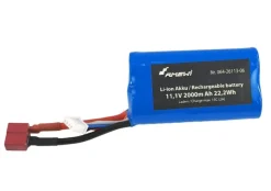 AMEWI 064-26113-06Li-Ion Akku 3S 2000mAh 11,1V - T-Stecker (Deans)