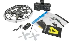 AMEWI 25376M18 Brushless-Drohne mit Kamera & LED-Ring RTF