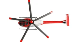 AMEWI 25374MD500 Pro GPS Helikopter Police 9-Kanal 3D/6G RTF