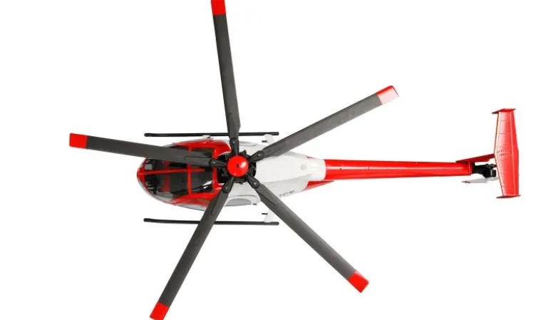 AMEWI 25374MD500 Pro GPS Helikopter Police 9-Kanal 3D/6G RTF