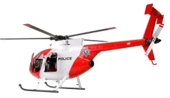 AMEWI 25374MD500 Pro GPS Helikopter Police 9-Kanal 3D/6G RTF