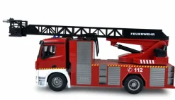 AMEWI 22502Mercedes-Benz AROCS Feuerwehr Drehleiterfahrzeug 1:18 RTR 2,4kg 580mm lang 12 steuerbare Kanäle