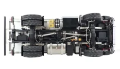 AMEWI 22611Mercedes-Benz Arocs Hydraulik Muldenkipper Pro 4x4 1:14 RTR Mit Sound, Licht, 2-Gang Getriebe, sperrbare Diffs