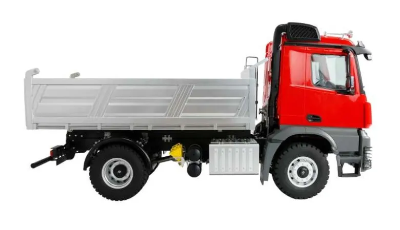 AMEWI 22691Mercedes-Benz Arocs Muldenkipper 4x4 1:14 RTR rot