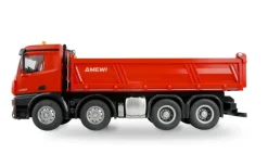 AMEWI 22693Mercedes-Benz Arocs Muldenkipper 8x4/4 4WD 1:18 RTR rot