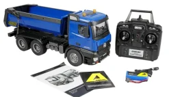 AMEWI 22537Mercedes-Benz Arocs Muldenkipper 6x4 1:14 RTR, blau