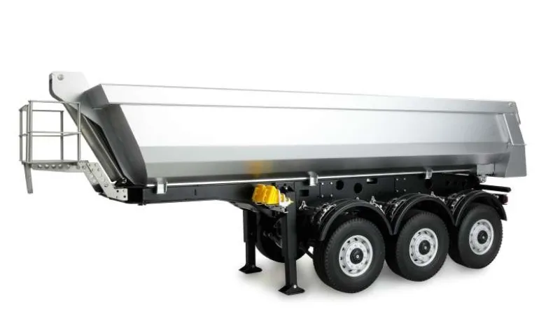 AMEWI 22696Mercedes-Benz Arocs Sattelzug mit Kippauflieger 4x4 1:14 RTR anthrazit