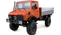 AMEWI 22630Mercedes-Benz Unimog Advanced 4WD 1:12 RTR, orange