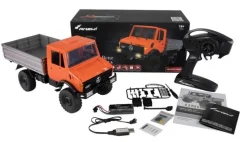 AMEWI 22630Mercedes-Benz Unimog Advanced 4WD 1:12 RTR, orange