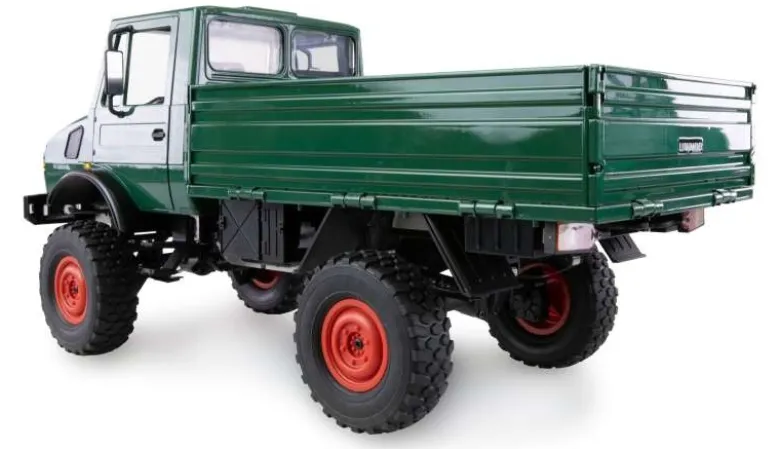 AMEWI 22632Mercedes-Benz Unimog Basic 4WD 1:12 RTR, grün