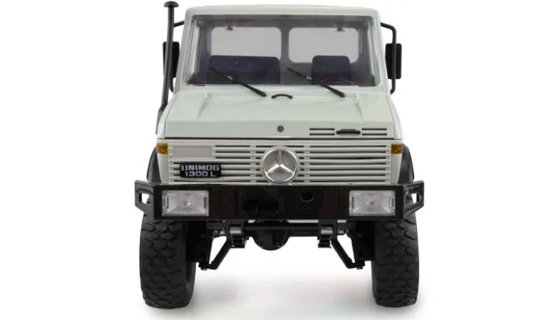 AMEWI 22631Mercedes-Benz Unimog Basic 4WD 1:12 RTR, hellgrau