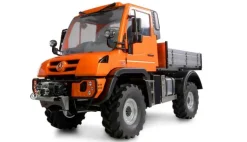 AMEWI 22682Mercedes-Benz Unimog Geräteträger 4WD 1:10 ARTR, orange