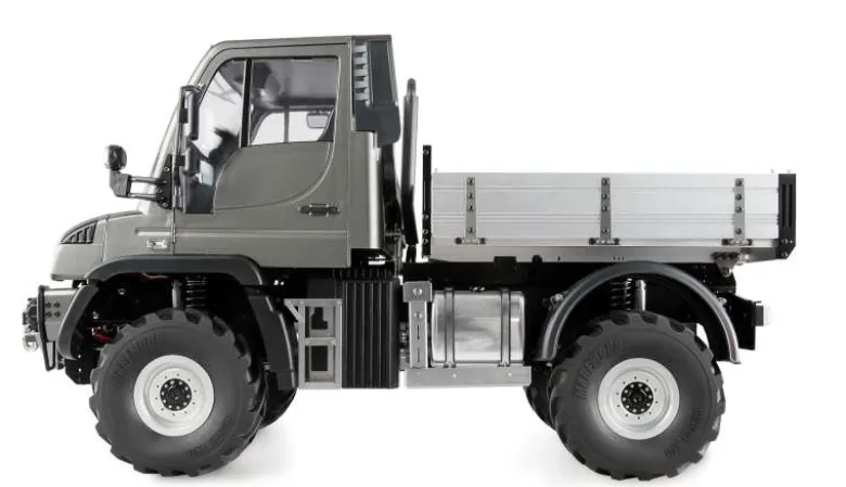AMEWI 22683Mercedes-Benz Unimog Geräteträger 4WD 1:10 ARTR, anthrazit