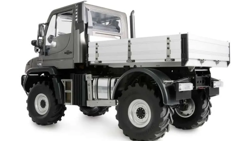 AMEWI 22683Mercedes-Benz Unimog Geräteträger 4WD 1:10 ARTR, anthrazit