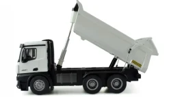 AMEWI 22413Mercedes LKW Kipper PRO Metall 1:14, 2,4GHz RTR weiß