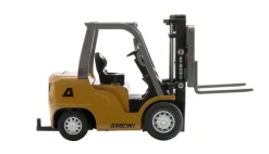AMEWI 22745Mini-Gabelstapler aus Metall mit Anhänger, 8-Kanal, 1:64 RTR