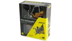AMEWI 22745Mini-Gabelstapler aus Metall mit Anhänger, 8-Kanal, 1:64 RTR