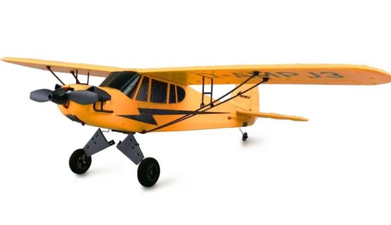 AMEWI 24107Piper J-3 Cup mit Gyro 3-Kanal RTF gelb