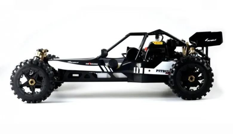 AMEWI 22414Pitbull X Evolution 2WD Desert Buggy 27ccm CY, 1:5, RTR Benziner!