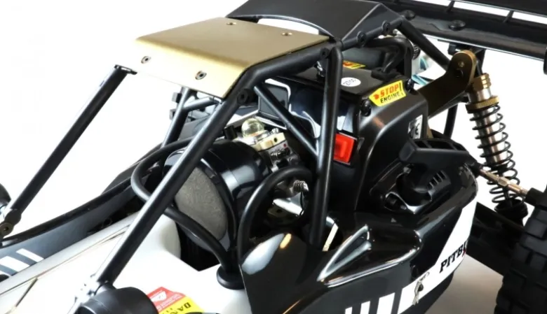 AMEWI 22414Pitbull X Evolution 2WD Desert Buggy 27ccm CY, 1:5, RTR Benziner!