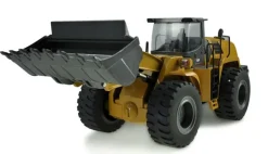 AMEWI 22343Radlader V4 Teilmetall 1:14 mit Licht und Sound, 2,4GHz RTR