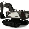 AMEWI 22499Raupenbagger ACV730 Kunststoff 1:14 RTR weiß