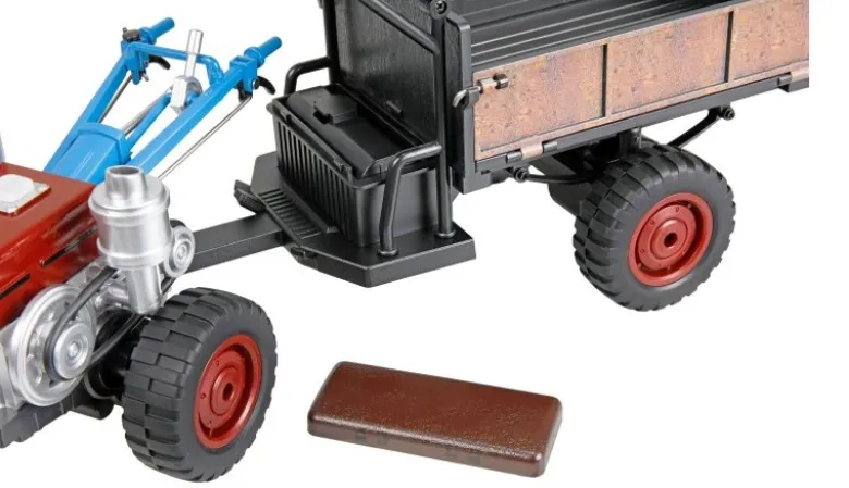 AMEWI 22764Retro-Traktor mit Rauch & Licht 4WD 1:12 RTR inkl. Akku & Ladekabel